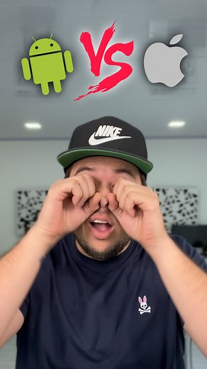 8.6K views · 345 reactions | Android VS iPhone #android #google #vs #versus #iphone #apple #Samsung #smartphone #tech | Maxi Rubio | Facebook