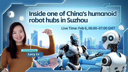Live: Inside one of China's humanoid robot hubs in Suzhou China's Suzhou is home to more than 600 robotics-related companies, with the industry reaching 139.5 billion yuan ($20.1 billion) in 2024. Inside Suzhou's Embodied Intelligence Robotics Innovation Center, humanoid robots are learning fast, for use in homes, restaurants, and on factory floors alike. Join CGTN reporter Lucy Lyu for a live look at how humanoid robots are being leveled up. #SuzhouVibe | CGTN