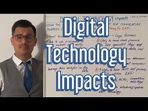Digital Technology Impacts - AQA A Level Business