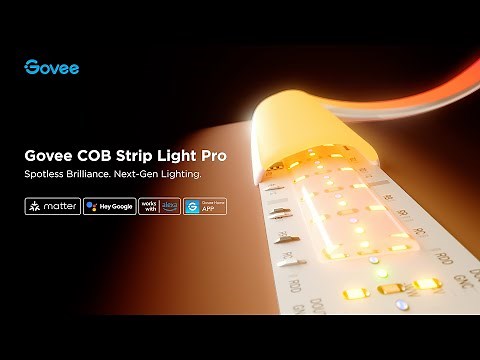 Govee COB Strip Light Pro - Spotless Brilliance. Next-Gen Lighting.