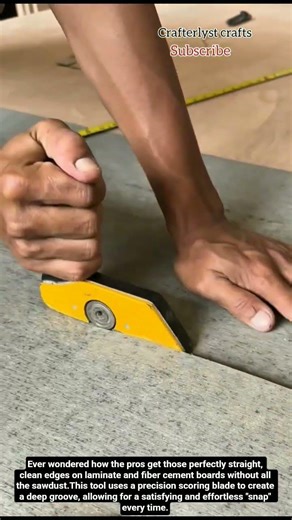 The Ultimate Way to Cut Laminate Like a Pro @crafterlyst crafts #like#subscribe#oddlysatisfying