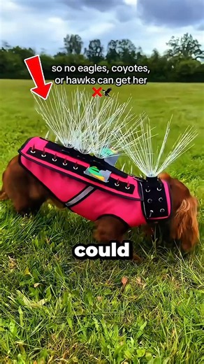 This Anti-Hawk Dog Vest Could Save Your Dog! 🐶🦅