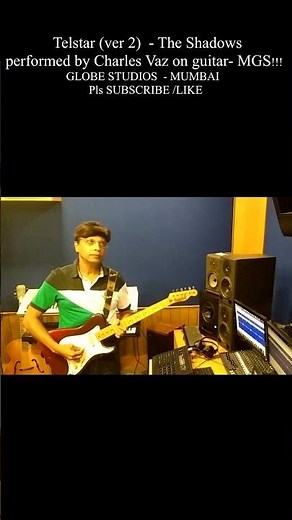 Telstar - The Shadows - Performed by CHARLES VAZ on the guitar