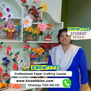 Professional Paper Craft Course For Teachers. Knowbbies Craft...