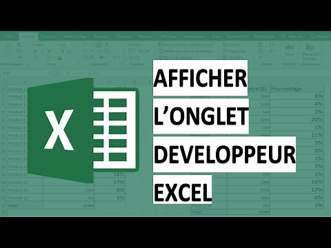 EXCEL - SHOW DEVELOPER tab on the Ribbon