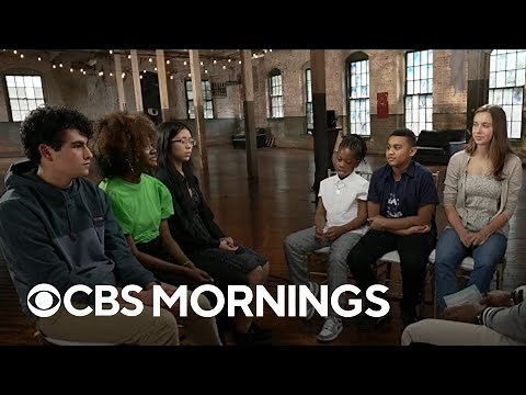 Kids on the pressures of having a cell phone, social media at an early age