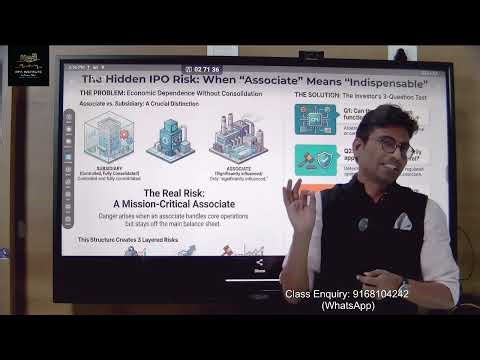 IPO Red Flag: Subsidiary vs. Associate Classification