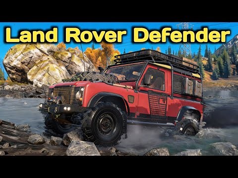 Land Rover Defender In SnowRunner Season 17