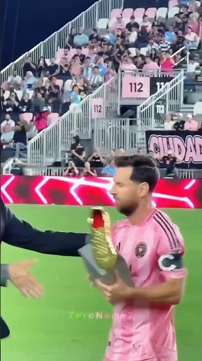 Messi’s Golden Boot Moment 🎯| 29 Goals, History Made!