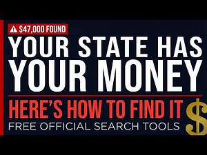 $47,000 Found in 90 Seconds — How to Search for Unclaimed Money in Your State