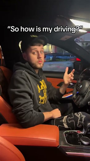 so how is his driving?🤣