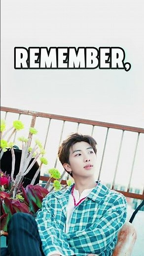 RM BTS Powerful Inspirational Speech | Love Yourself & Keep Going 💜 #bts #inspiration