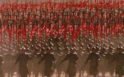 【战争】张艺谋2002年电影《英雄》中的秦军