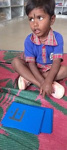 Montessori-Based Tamil Letter Recognition Program - Pre-KG