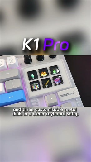 VSDinside - K1 Pro “A next-generation mechanical keyboard.” #vsdinside #vsdinsidekeyboard #tech