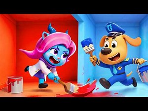 🔴LIVE | The Big Showdown | Safety Rules for Preschoolers | Kids Cartoon | Sheriff Labrador