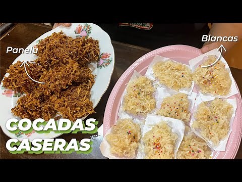 ¿Cómo hacer COCADAS peruanas? 🥥 | Panela y Blanca