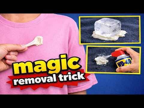 How to Get Chewing Gum Out of Clothes Without Ruining Fabric