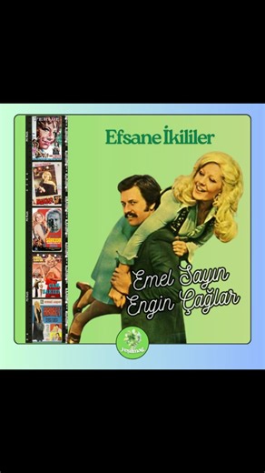 Yeşilmag — Hatırladıkça Güzel. on Instagram: "✨ Efsane İkililer – 24 ✨ Yeşilçam’ın zarafetle centilmenliği, naiflikle romantizmi buluşturduğu bir çift: 🎬 Emel Sayın & Engin Çağlar 🎬 Onlar, 70’lerin pastel renkli perdelerinde aşkı hem hüzünle hem de umudun tatlı tonlarıyla anlattılar. 💙 Emel Sayın’ın zarif, duygulu ve sesiyle olduğu kadar duruşuyla da büyüleyen kadın karakterleri; Engin Çağlar’ın güler yüzlü, kibar ve sevdaya inanmayı bilen erkek tiplemeleriyle birleştiğin
