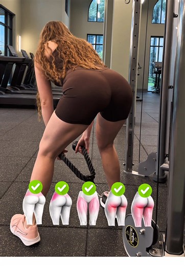 Cable work is one of the most underrated tools for lower body training. You can target different parts of your glutes with more control and better tension. Here’s a simple structure I use: 1️⃣ Cable kickback - upper glute 2️⃣ Side kick - gluteus medius 3️⃣ Hack squat - quads 4️⃣ Single-leg deadlift - lower glute 5️⃣ Cable pull-through -lower glute ( hamstrings) Structured training always beats random exercises. #gluteworkout #lowerbodytraining #cableworkout #womensfitness #realisticfitness @Buff