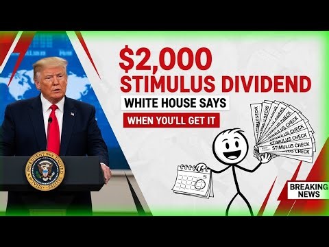 Stimulus Check Update — White House Reveals When