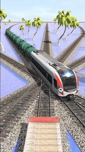 Trains Crossing at Rail Junction #28 | Trainz Railroad Simulator 2019