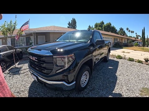2025 GMC Single Cab Short Bed