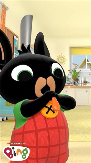 Bing can't blow up the balloon! | #Shorts | Bing Shorts