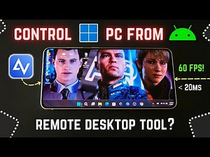 Control Your PC & Play Steam Games on Android/iPhone - AnyViewer Software Review 2025!
