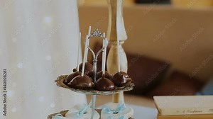 Candy Bar Wedding, candy buffet, delicious Candy bar at a wedding