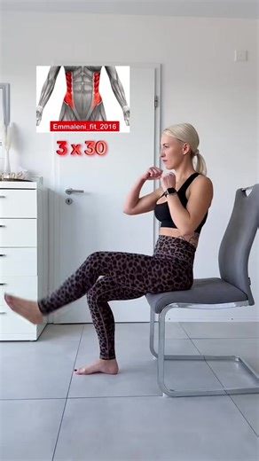 CHAIR WORKOUT – JEDEN BEREICH TRAINIEREN