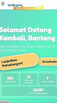 kodingmu.id, tempat belajar koding gratis untuk anak SD, SMP, SMA