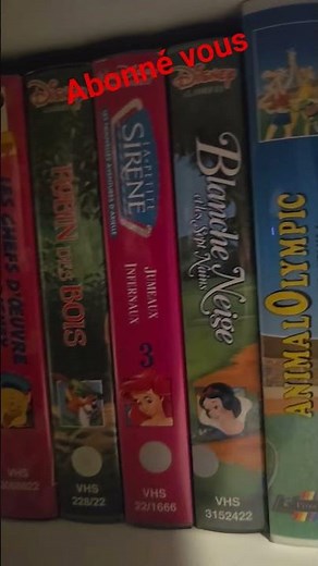 Les meilleures VHS de ma collection vol. 5 #disney #anime