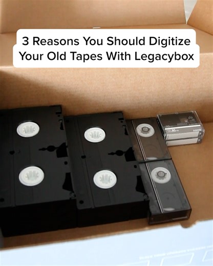 Got memories stuck in old tapes and photos? 🤔 It's time to take them into the 21st century! ⭐⭐⭐⭐⭐ "I couldn't be happier with the final product from Legacy Box! They're a first-class company in every way." - Darrelyn Digitize your memories today with Legacybox! | Legacybox
