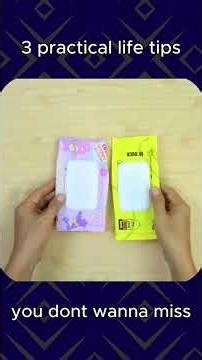 3 practical life tips #lifehack #lifetips #didyouknow #5minutecrafts #fyp