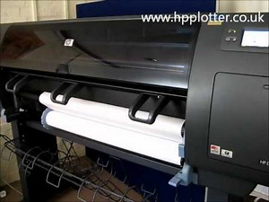 DesignJet 4000 unload roll