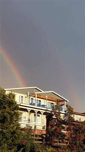 Expansive rainbow over Camano Island!