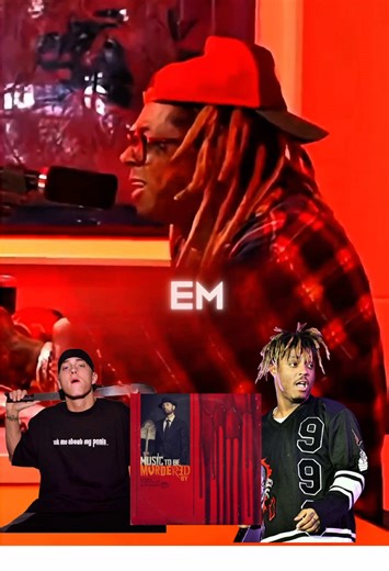 @Lil Wayne hilarious reaction to @eminem & @juicewrld new song “Godzilla” on Young Money Radio with Dj Whoo Kid!!! 😂😭💀🦖💿📼🎧💯🔥👑✍️🧠💣🚀⭐️🎤 RIP Juice WRLD 999 (1998-2019) 😢💔🙏🕊️🐐🌎 #eminem #slimshady #lilwayne #juicewrld #funny