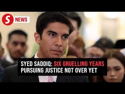 "Six gruelling years" - Syed Saddiq vows to fight on after verdict deferred