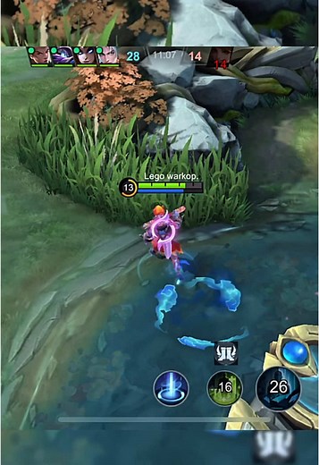 Intense Dodge Gameplay in Mobile Legends Bang Bang