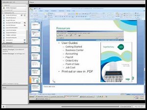 Tech Tuesday - Sage DacEasy Business Center Tutorial