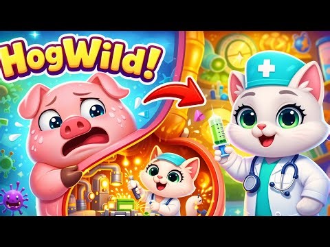 HogWild! 🐷 Pig in Trouble & Cat Saves the Day | Kids Cartoon