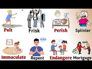 Vocabulary with examples || Daily use english words and vocabulary