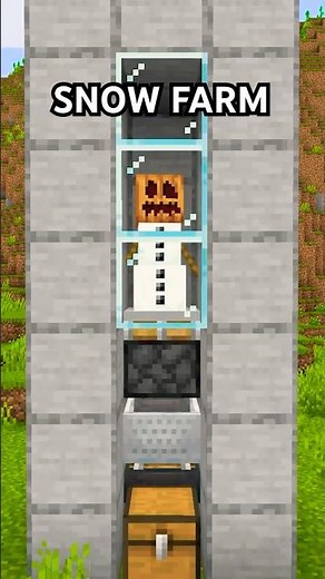 EASIEST SNOW FARM TUTORIAL In Minecraft Bedrock Edition