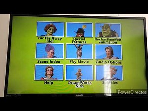 Shrek 2 DVD Menu Walkthrough.