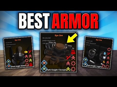 How To Make THE BEST ARMOR In The FORGE (Roblox)