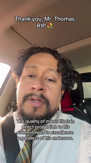 The quality of man’s life is in direct proportion to his commitment to excellence regardless of his endeavor.