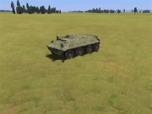 BTR60装甲车机动性能测试试验，实时数据显示