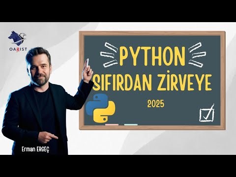 Python Öğrenmek İsteyenler Toplansın! | Sıfırdan Zirveye Python 2025 Kursu (Özel İndirim)