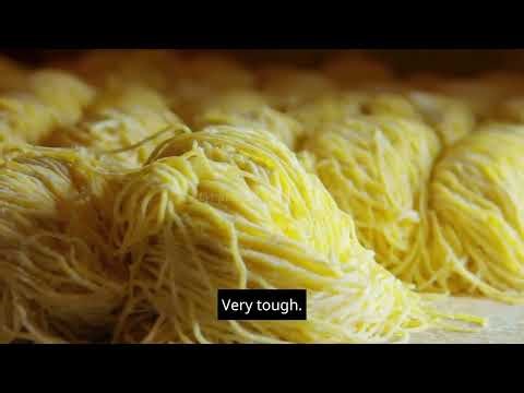 Jook Sing Noodles: A Legendary Cantonese Delicacy under Bamboo Pole | Travel in China | What to Eat